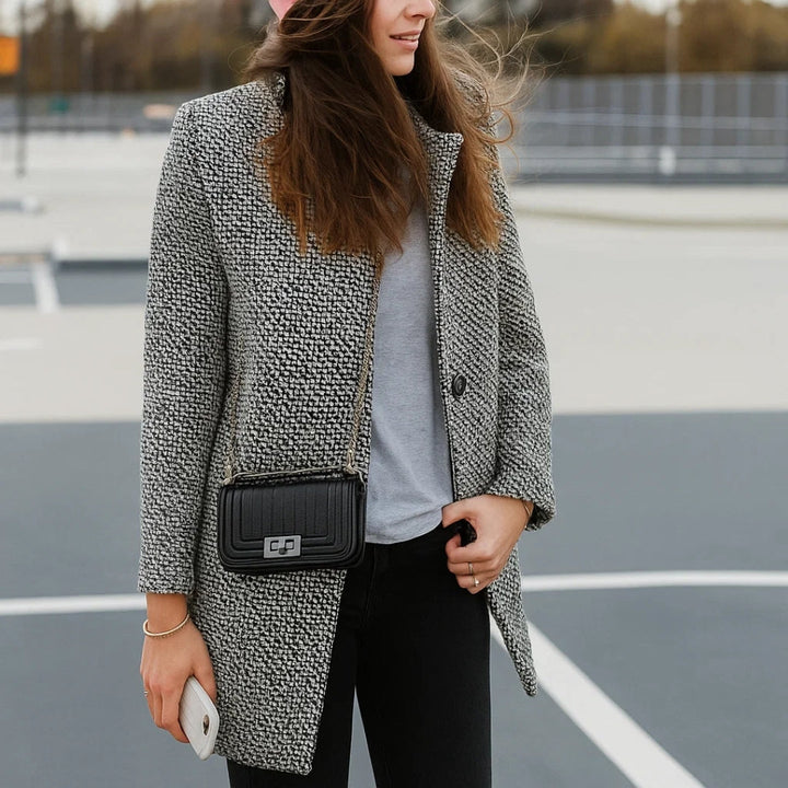 GEORGINA | LONG TAILORED WOOLLEN COAT
