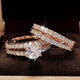 Celia | Eternal Radiance Ring Set