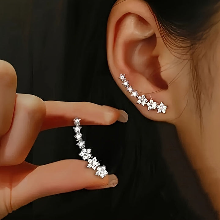 Edith | Floral Earrings