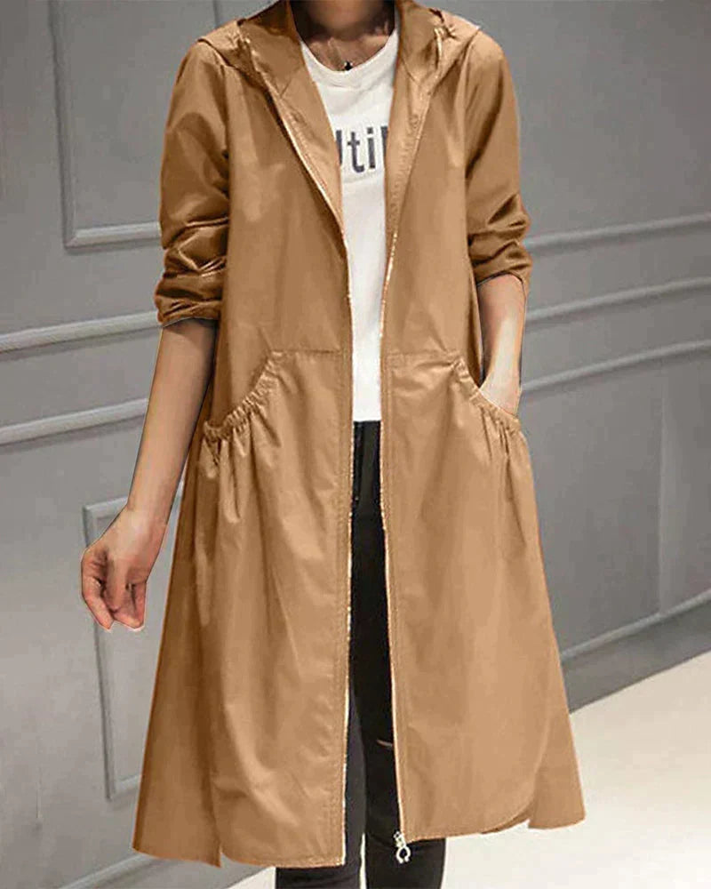 GEORGINA | LONG WATERPROOF RAIN COAT