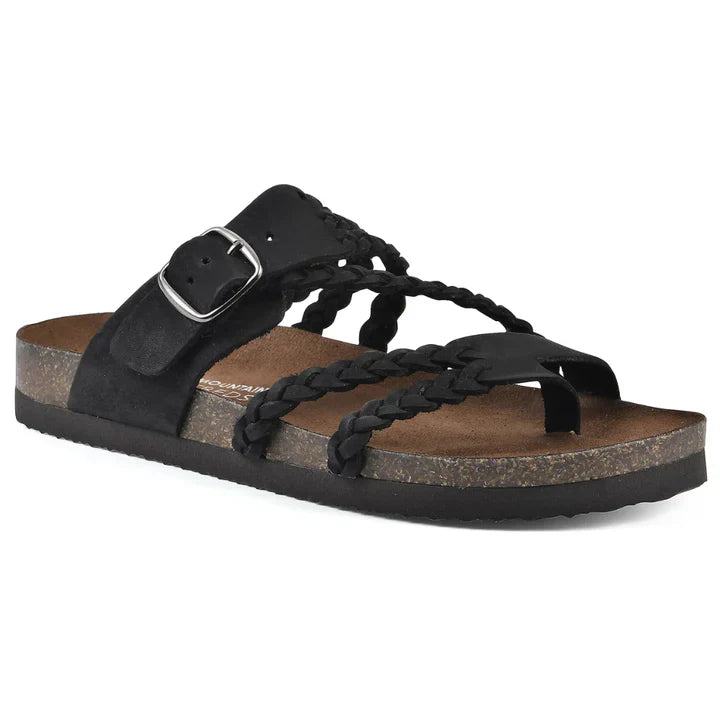 HAZEL | WOVEN CORK SANDALS