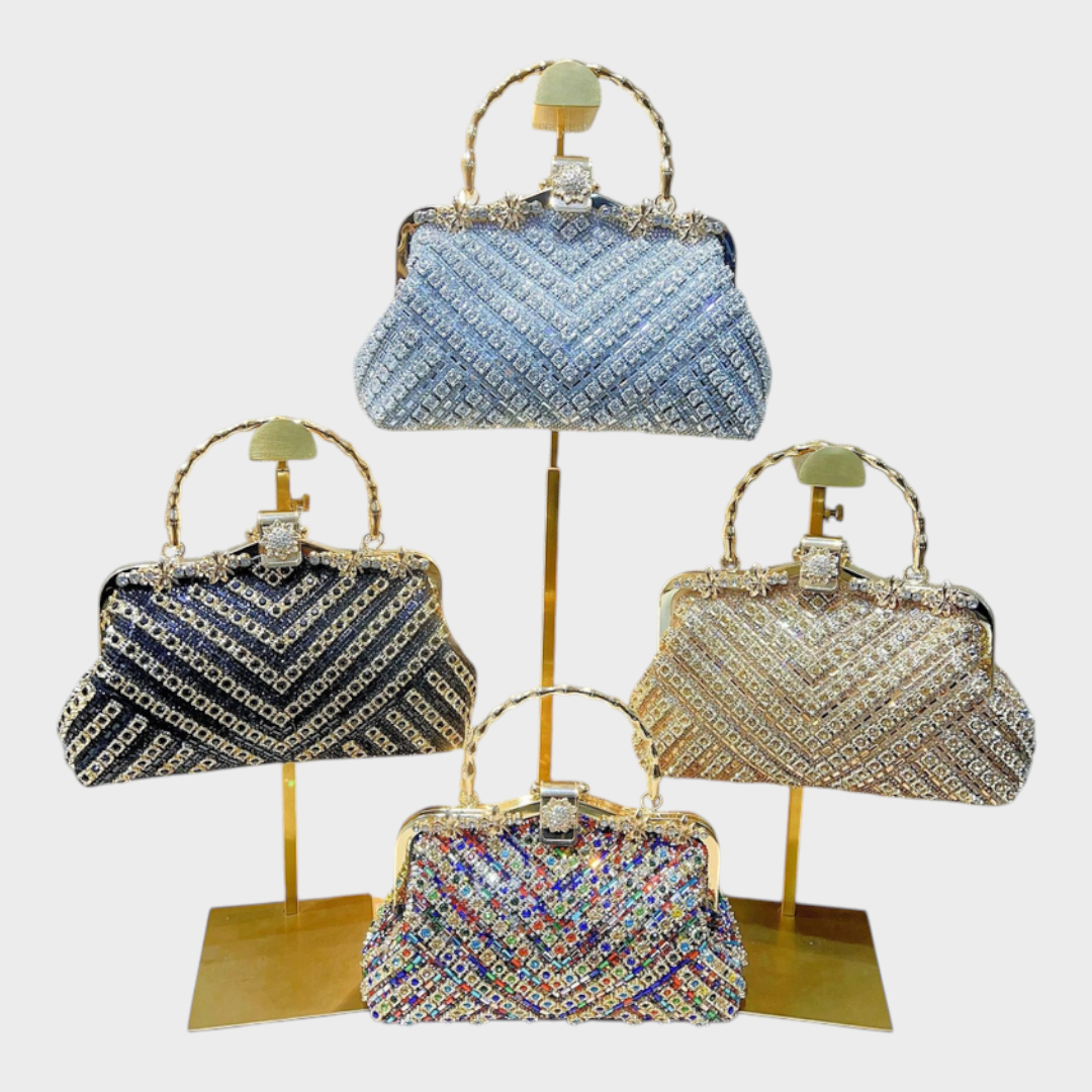 Sculpted Evening Handbag