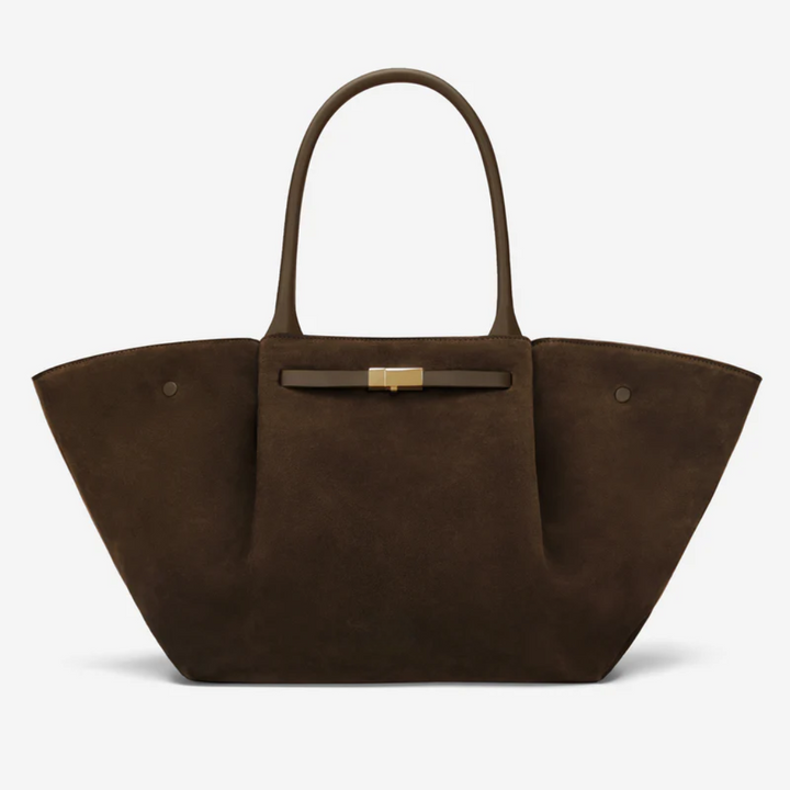 Belted Everyday Leather Handbag