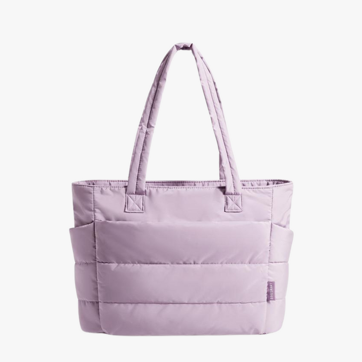 Puffer-Style Tote Bag