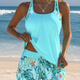 ELEANOR | TWO-PIECE SWIMSUIT SET WITH SHORTS