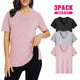 ROSEMARY | CASUAL LOOSE FIT V-NECK TEE (PACK OF 3)