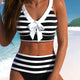 BÉIBHINN | HIGH-WAISTED STRIPED BIKINI