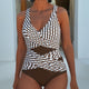 EUPHEMIA | ELEGANT CROSS-OVER SWIMSUIT