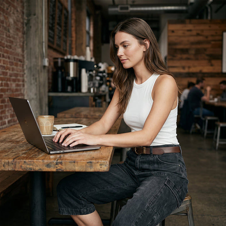 EDITH | Relaxed Cropped Stretch Jeans