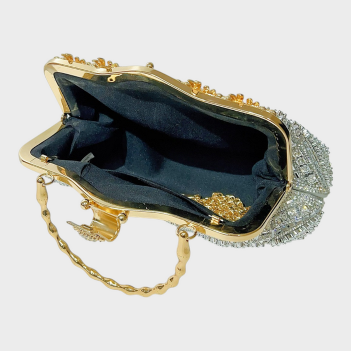 Sculpted Evening Handbag