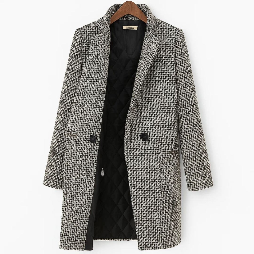 GEORGINA | LONG TAILORED WOOLLEN COAT