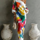 Poppy | Abstract One-Shoulder Maxi Dress