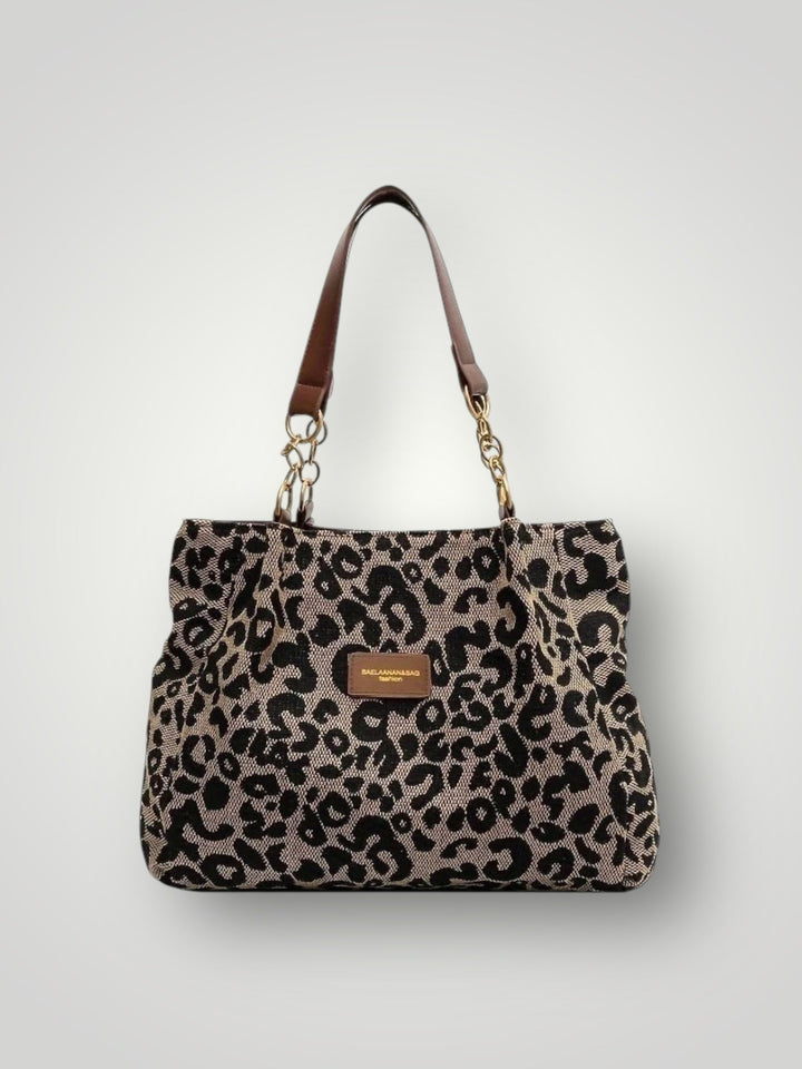 Leopard Print Tote Bag