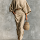 LÉANNÁIT | RELAXED LINEN BLEND SKIRT SET