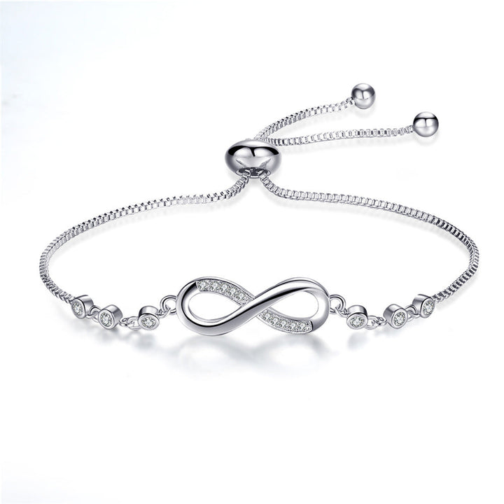 Amabel | Infinity Bracelet in Rose Gold