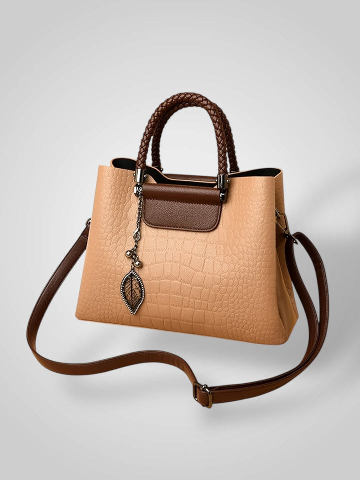 Faux Leather Bag with Adjustable Strap