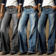 Amalie | Retro Wide Leg Jeans