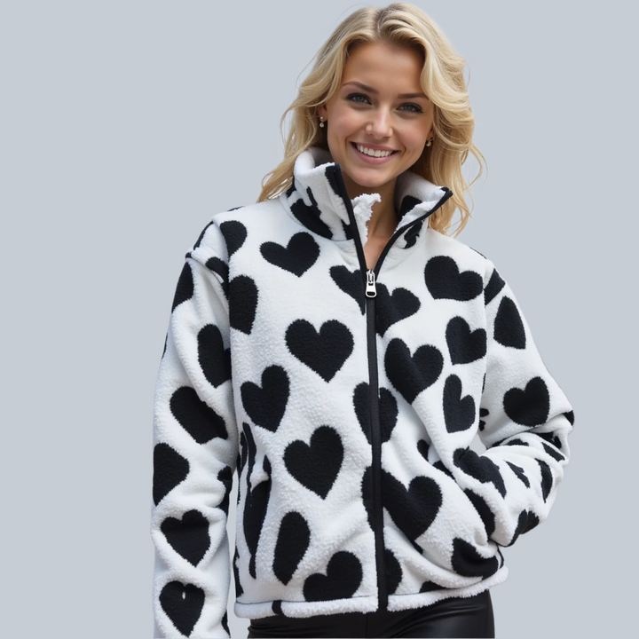 ESME | REVERSIBLE HEART JACKET