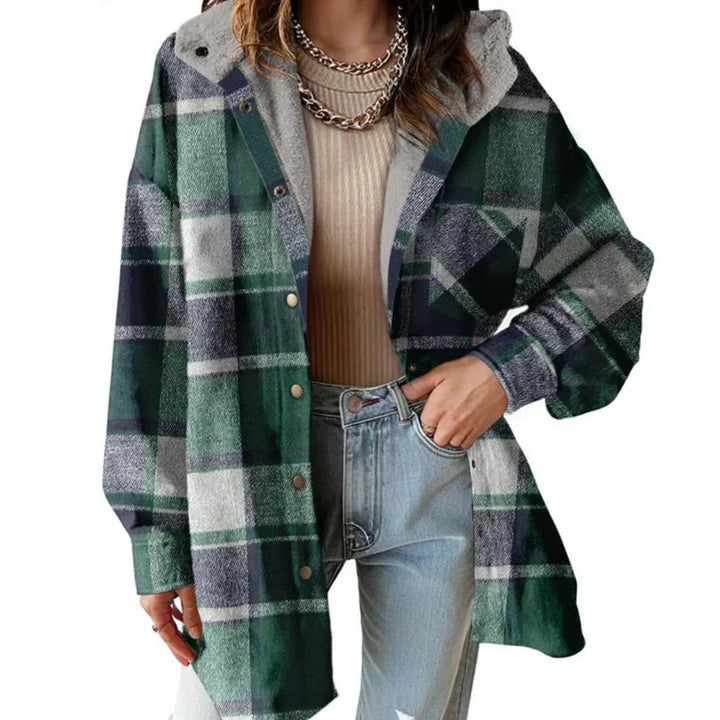 Premium Flannel Hooded Jacket
