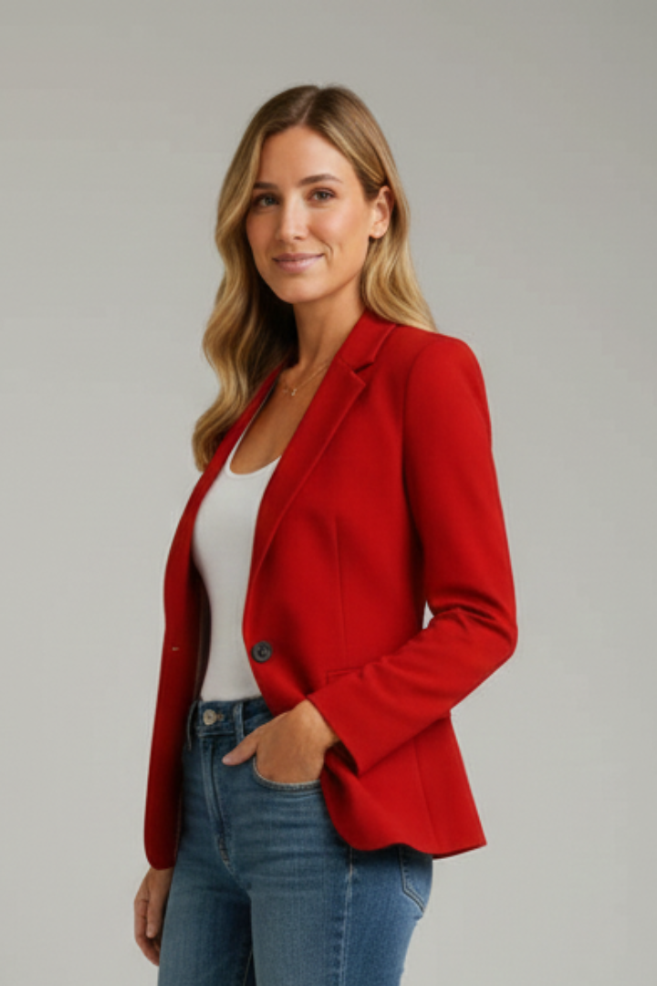 HELENA | TAILORED SINGLE-BUTTON BLAZER