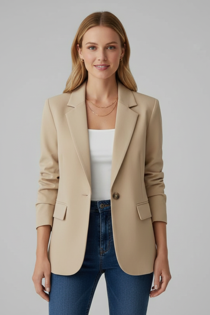 HELENA | TAILORED SINGLE-BUTTON BLAZER