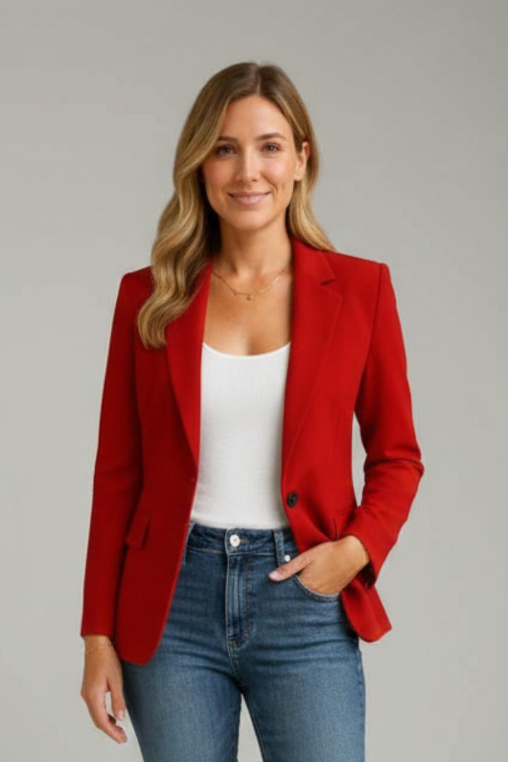 HELENA | TAILORED SINGLE-BUTTON BLAZER