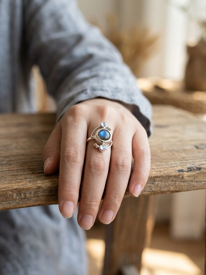 Cordelia | Blue Ocean Ring