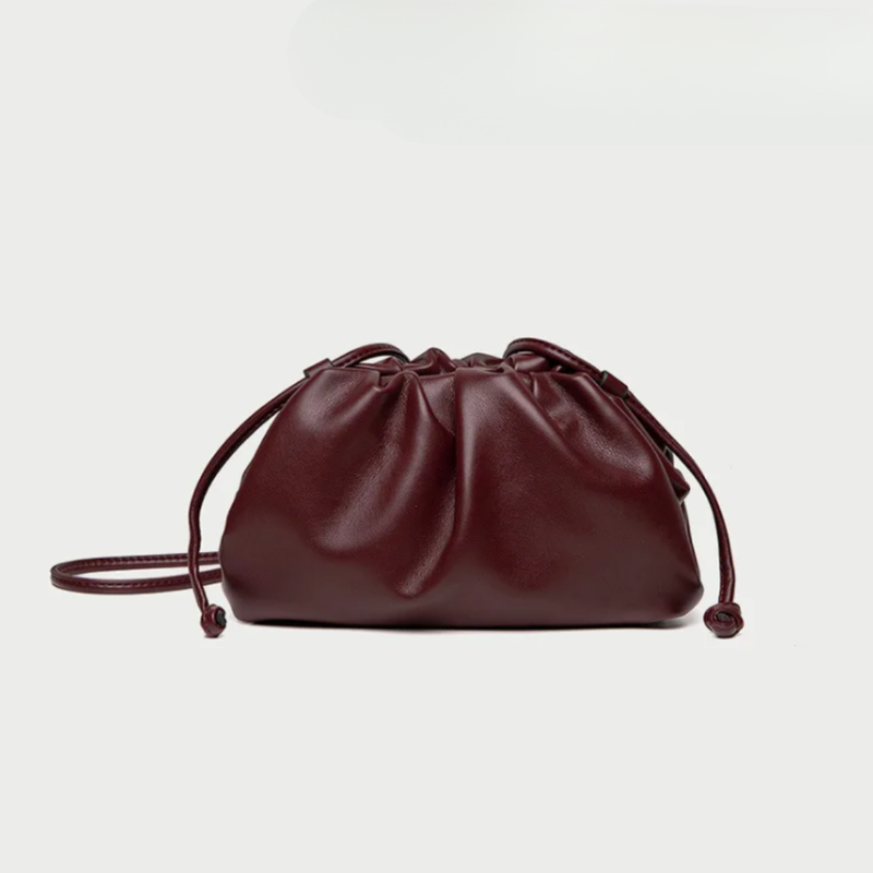Convertible Faux Leather Hobo Bag