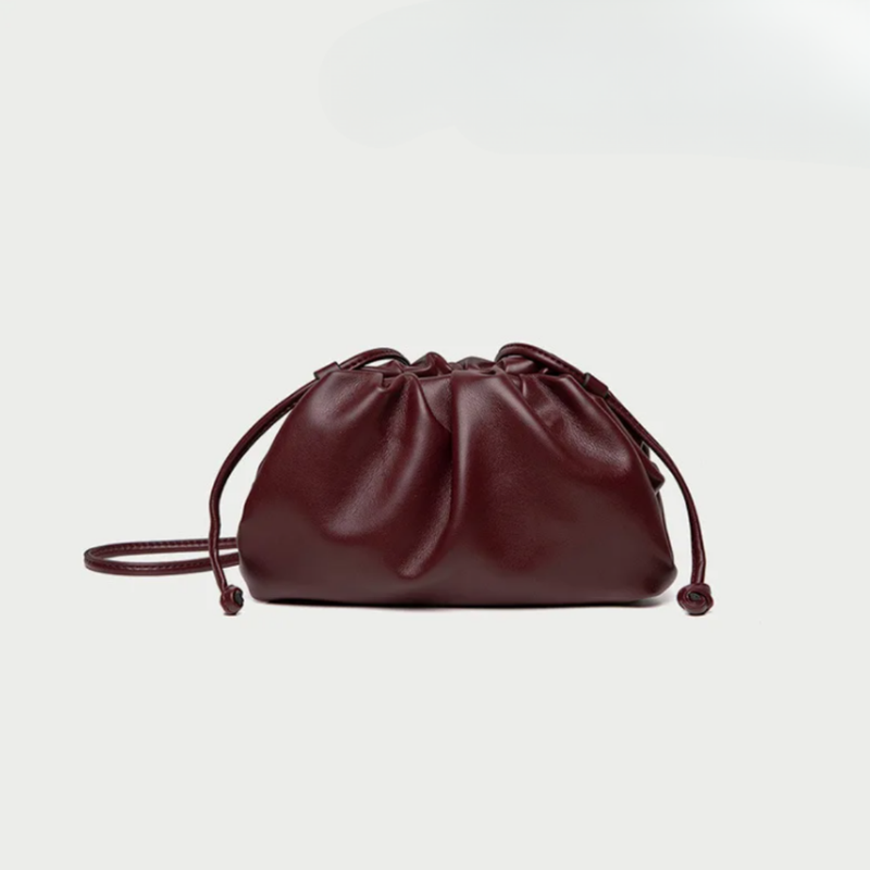 Convertible Faux Leather Hobo Bag