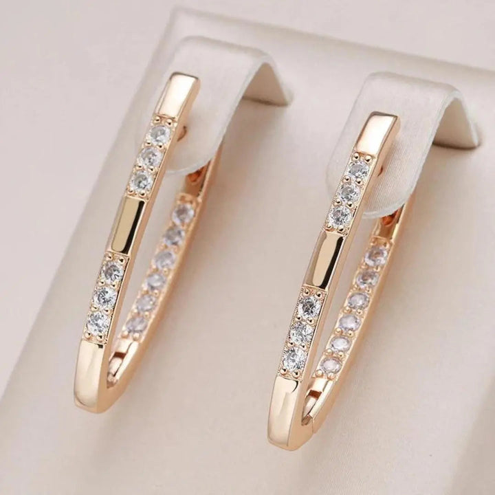 Philippa | Refined Zirconia Earrings