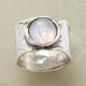 Romilly | Bohemian Moonstone Ring