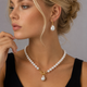 Barbara | Gold Pearl Necklace