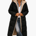 Womens Hooded Longline Puffer Coat