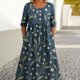 Serena | Relaxed Midi Dress - Effortless Elegance, Everyday Comfort
