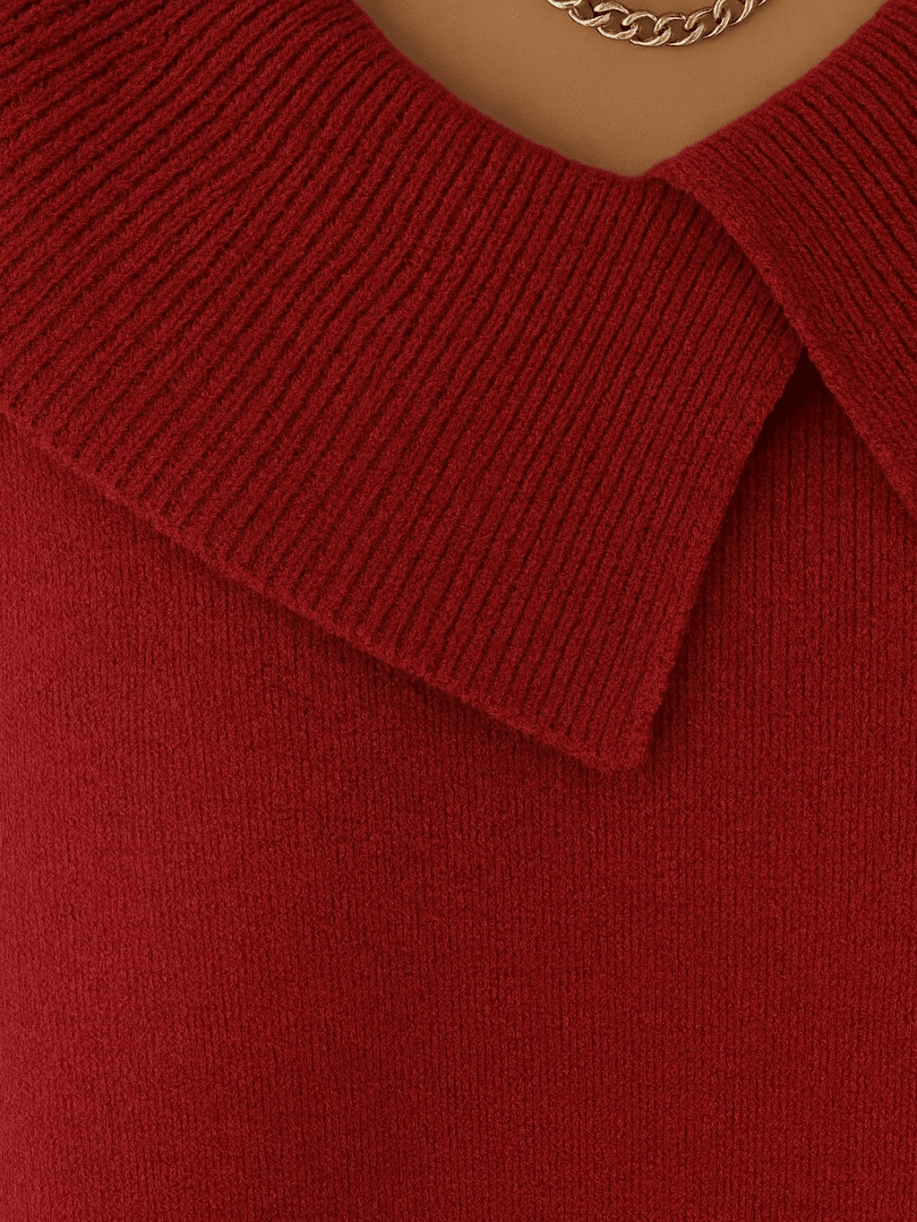 Damhnait | Warm Pullover with Soft Collar