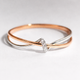 Bessie | Vintage Plaited Gold and Silver Ring