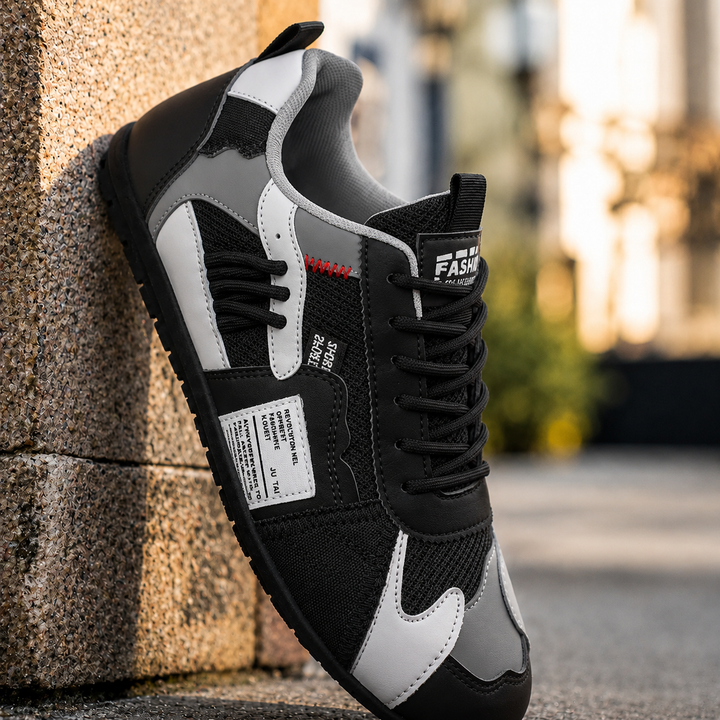 ALASTAIR | RETRO COLOUR-BLOCK TRAINERS