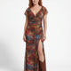 FIADH | BOHO RUCHED MIDI DRESS
