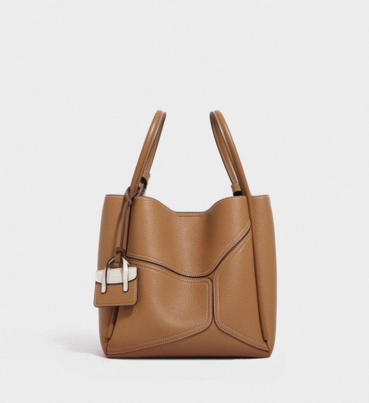 Cowhide Leather Tote Bag