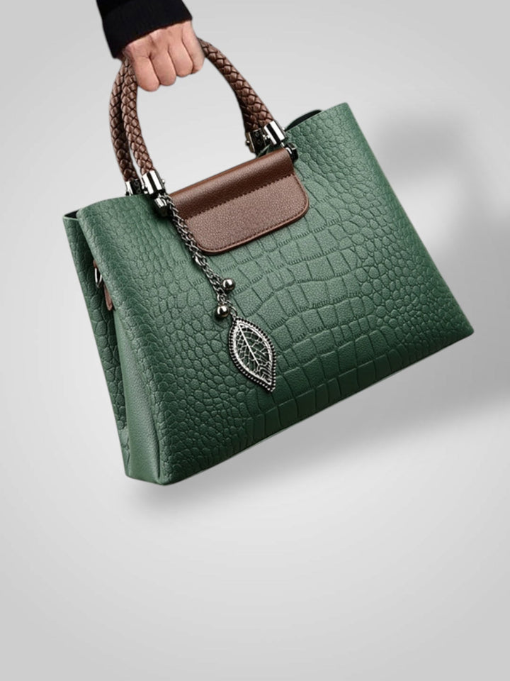 Faux Leather Bag with Adjustable Strap