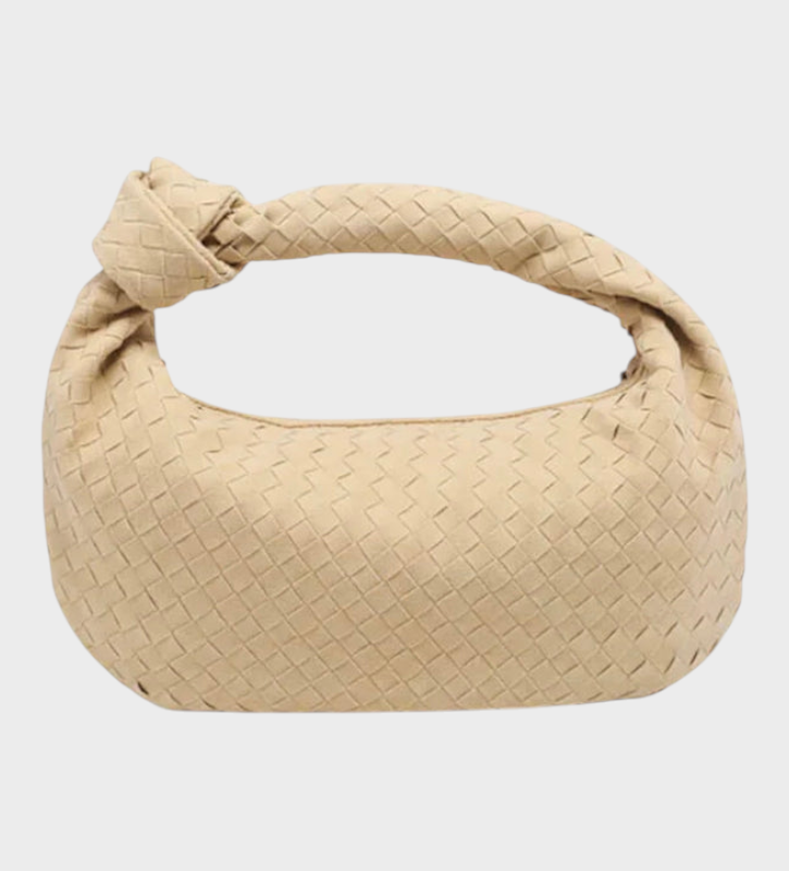 Structured Faux Leather Everyday Bag