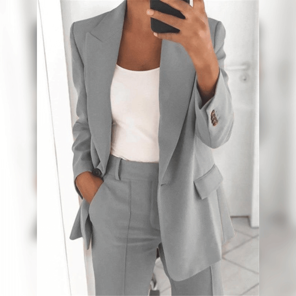 MABEL | TAILORED TWO-PIECE TROUSER SUIT