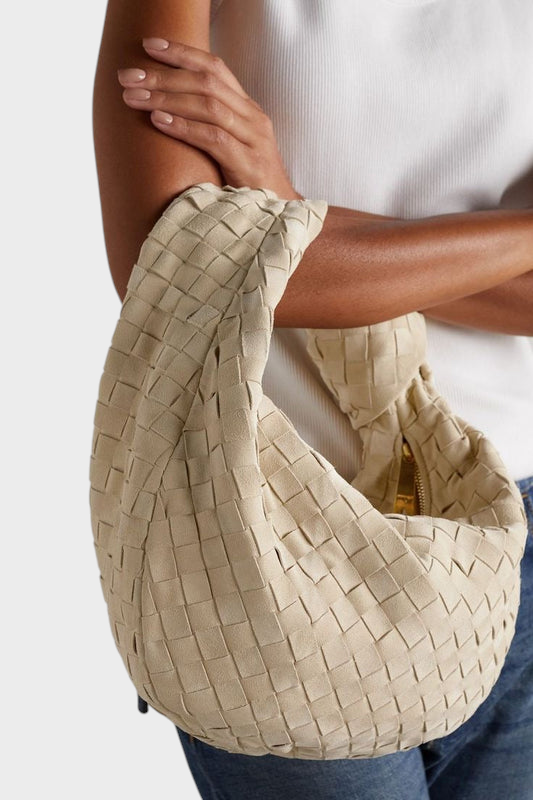Structured Faux Leather Everyday Bag