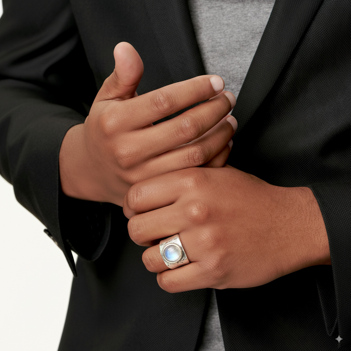 Romilly | Bohemian Moonstone Ring