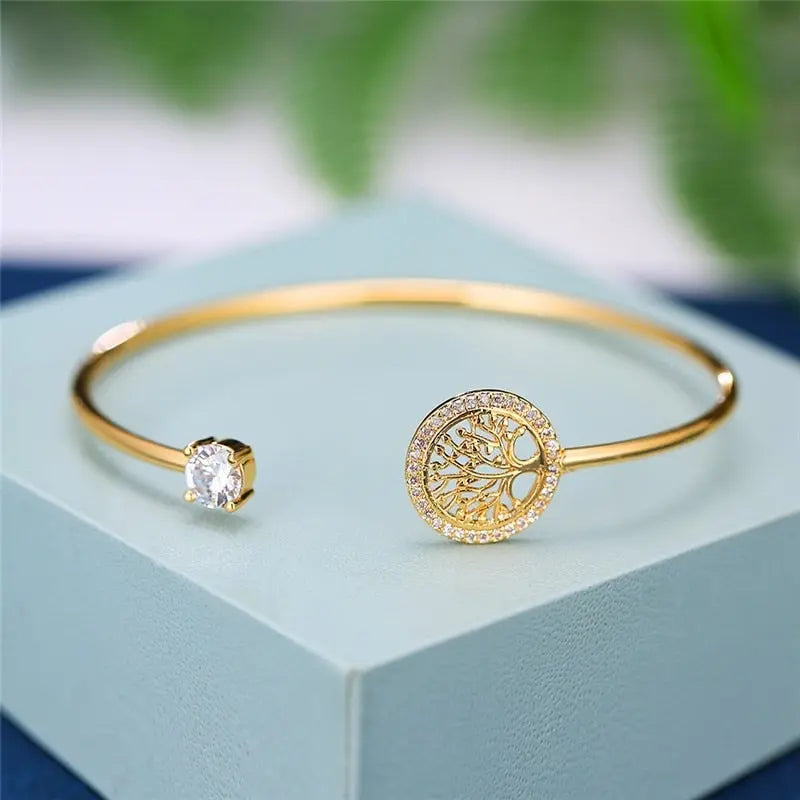 Hope | Adjustable Tree of Life Bracelet
