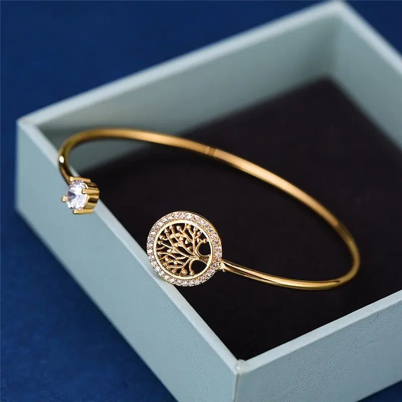 Hope | Adjustable Tree of Life Bracelet