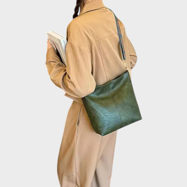 Lightweight Faux Leather Bag