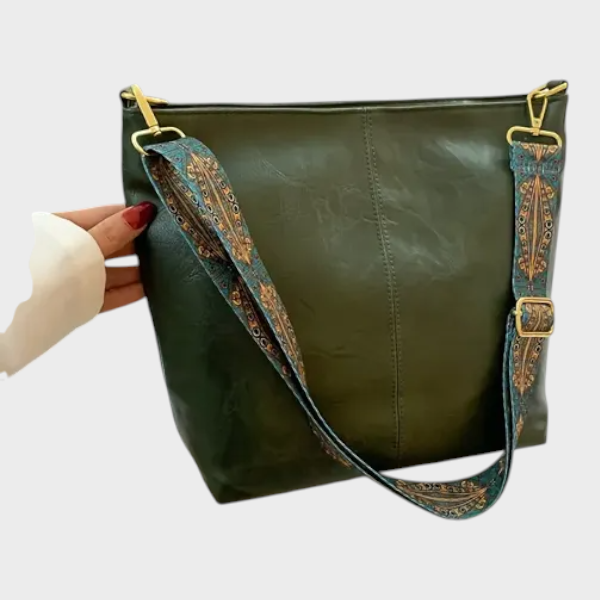 Lightweight Faux Leather Bag