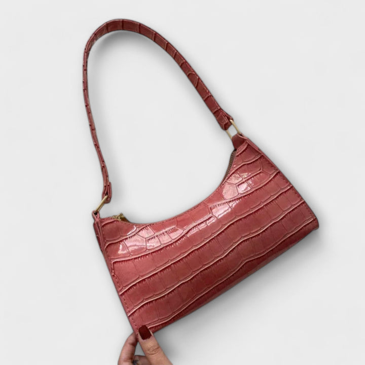 Everyday Leather Bag with Sturdy Handles