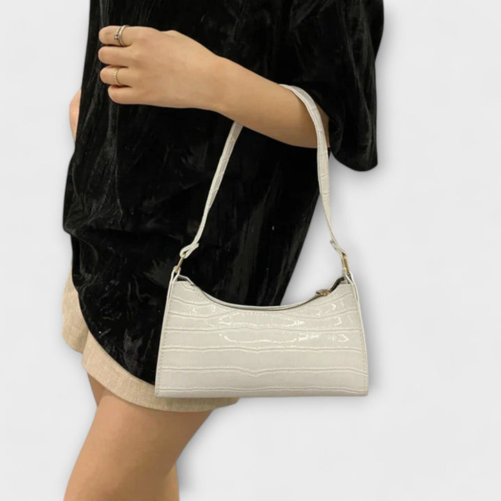 Everyday Leather Bag with Sturdy Handles